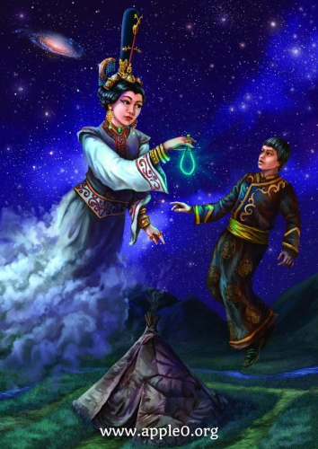 Алтайская Принцесса и Саош Янт