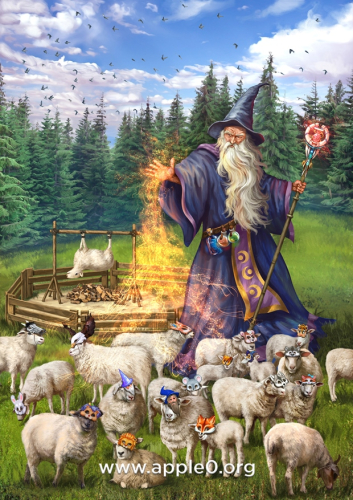 Волшебник и овцы